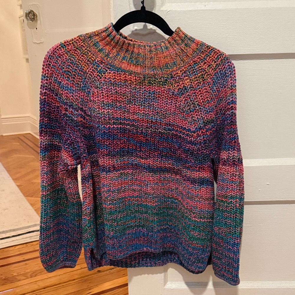 GAP Multicolor Knit Sweater